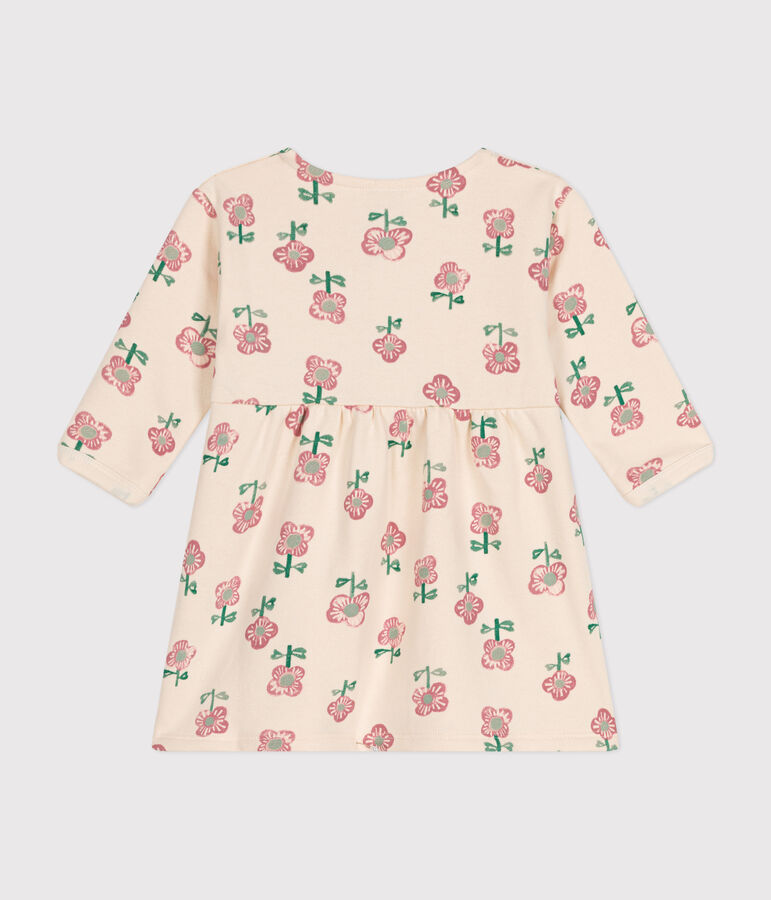 Vestido de manga larga para beb&eacute; crudo/amarillo