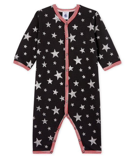 Pijama sin pies de punto para bebé niño gris CAPECOD/gris ARGENT