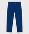 Pantalón recto de tejido vaquero colorido para niño azul INCOGNITO