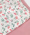 Juego de 2 culottes infantiles largos de algodón con flores variante 1