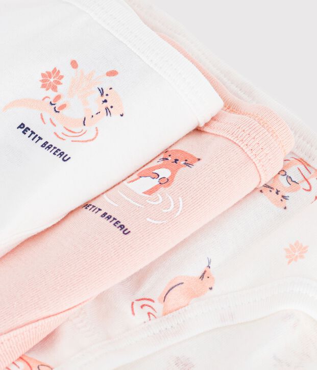 Lot de 3 culottes en coton multicolor