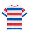 Camiseta de niño blanco MARSHMALLOW/rojo PEPS/ SURF