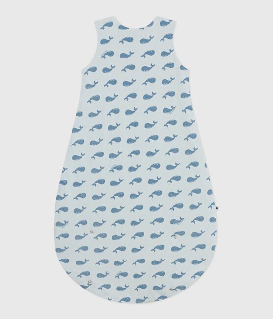 Saco de terciopelo para bebé con estampado de ballena TOG 3 CO2/ ADRIATIC