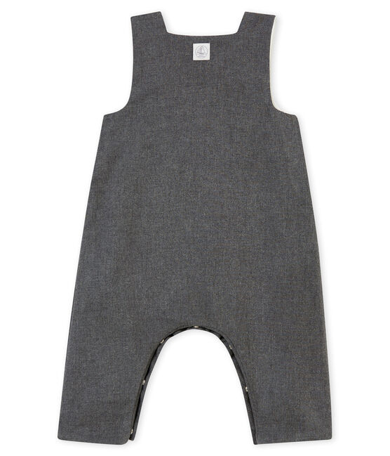 Peto de franela para bebé niño gris SUBWAY CHINE