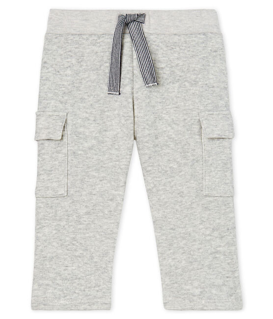 Pantalón de terciopelo para bebé niño gris BELUGA CHINE CN