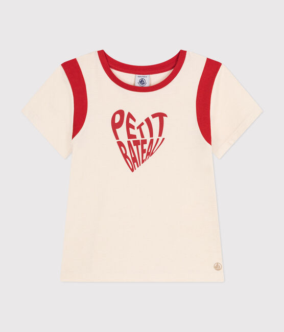 Camiseta de punto para niña crudo AVALANCHE