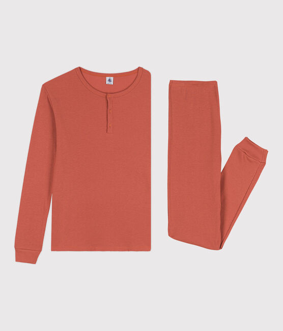 Pijama de algodón y lyocell de mujer rosa BRANDY