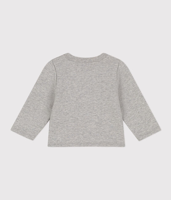 Cárdigan de muletón de bebé gris CHATON CHINE
