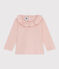 Blusa de algodón de manga larga para bebé rosa SALINE