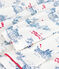 Pijama infantil abotonado de algod&oacute;n con estampado de Par&iacute;s blanco/multicolor