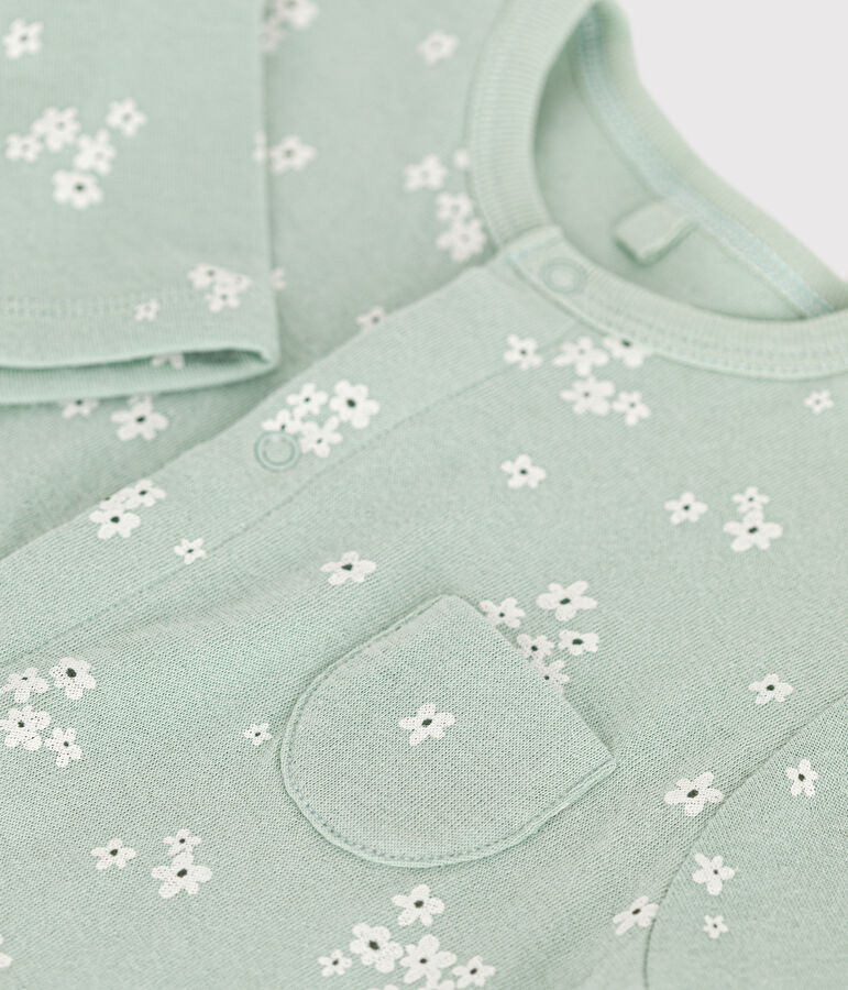 Mono largo de t&uacute;bico para beb&eacute; verde/multicolor