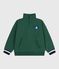 Sudadera infantil de algodón liso con cremallera en el cuello WILLOW