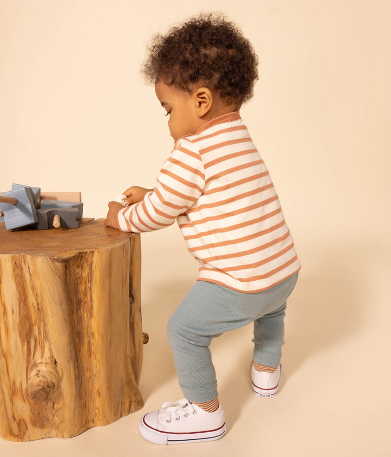 Leggings de algod&oacute;n para beb&eacute; verde