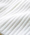 Capa de baño de túbico acolchado blanco MARSHMALLOW