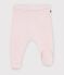Pantalon b&eacute;b&eacute; en tricot laine et coton uni BARELY