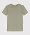 Camiseta L'ICONIQUE de algodón con cuello redondo para mujer verde MARECAGE