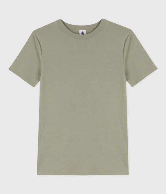 Camiseta L'ICONIQUE de algodón con cuello redondo para mujer verde MARECAGE