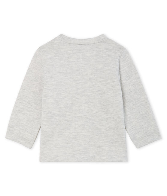 Camiseta de manga larga para bebé niño gris BELUGA CHINE CN