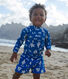 Bañador con estampado de playa para bebé