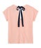 Camiseta de lino para mujer rosa PATIENCE