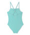 Bañador para niña verde FLAG/blanco LAIT