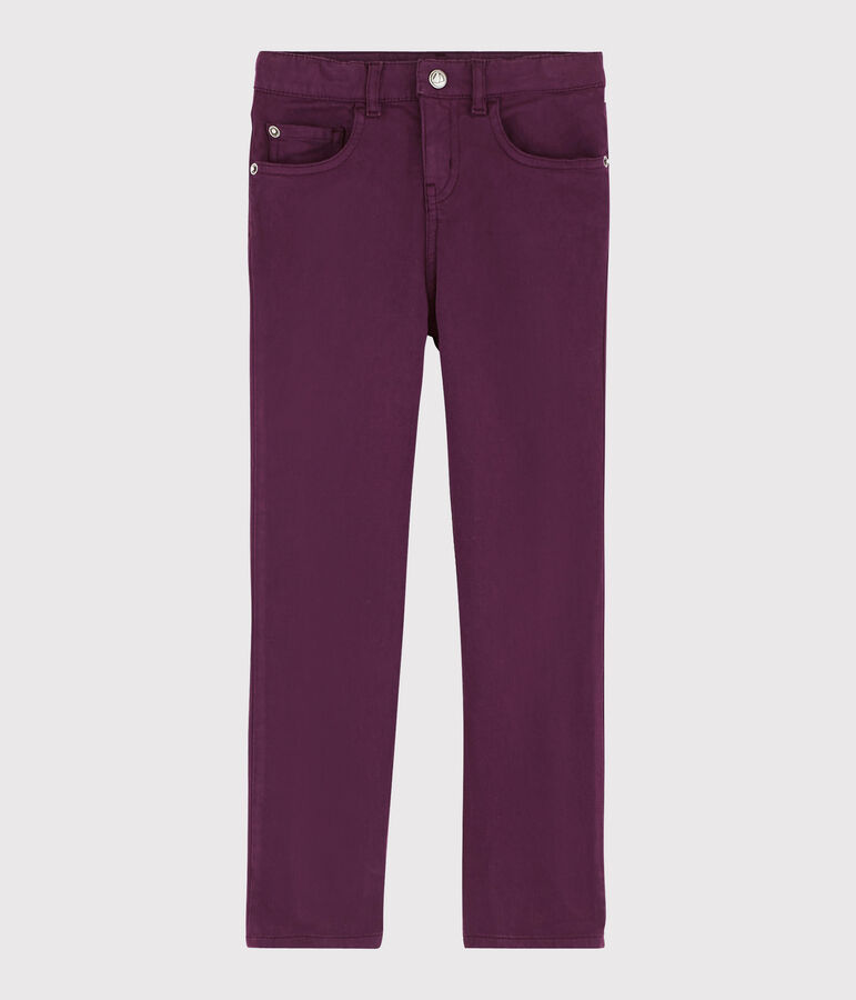 Pantal&oacute;n para ni&ntilde;o violeta