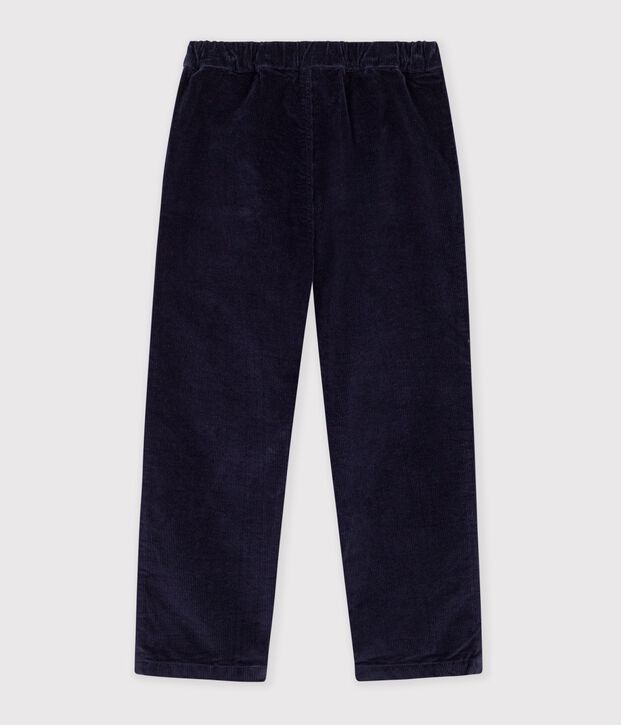 Pantal&oacute;n infantil recto de terciopelo SMOKING