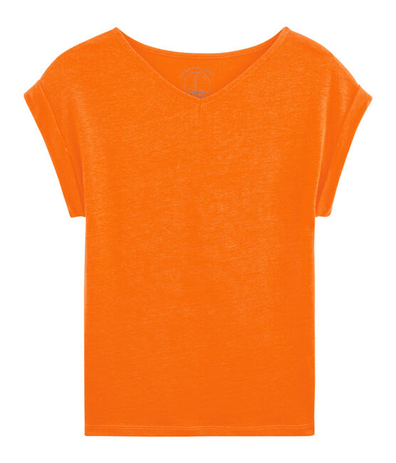 Camiseta de lino para mujer TIGER