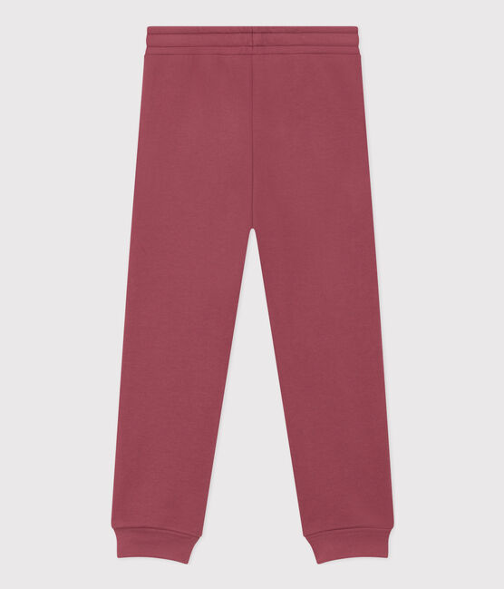 Pantalón de chándal de muletón para niña marron JUKE BOX