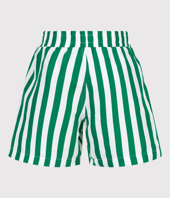 Bañador infantil a rayas verde MARSHMALLOW/ JARDIN