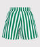 Bañador infantil a rayas verde MARSHMALLOW/ JARDIN