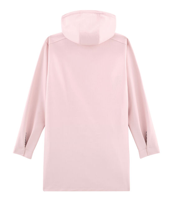 Parka larga para mujer rosa JOLI
