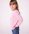 Marinera infantil de algodón rosa BOUDOIR/ MILK