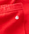 «Leggings» de algodón orgánico de bebé rojo PEPS