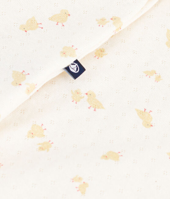 Mono de algodón con estampado de pollitos para bebé MILK/ MULTICO
