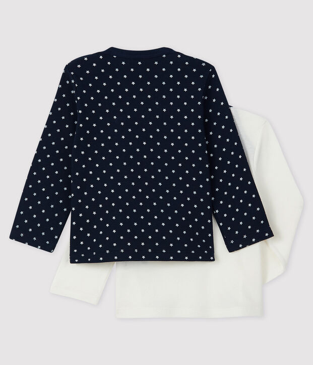 Juego de 2 camisetas para beb&eacute; ni&ntilde;o multicolor