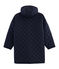 Cortavientos cálido largo unisex azul SMOKING