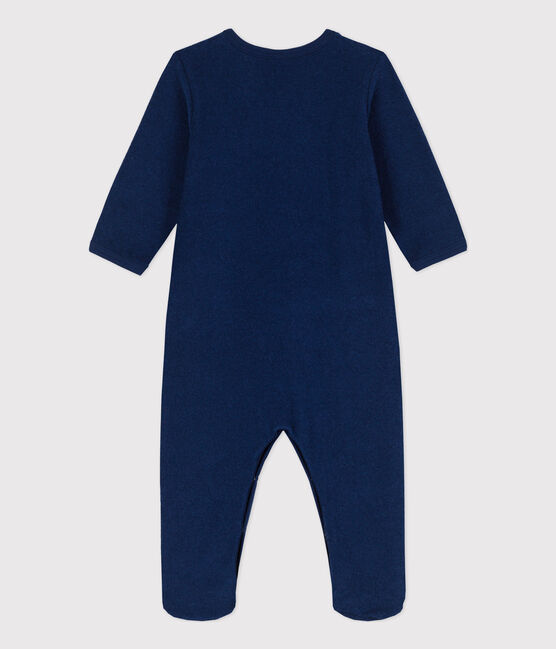 Pelele de rizo para bebé azul MEDIEVAL