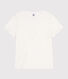 Camiseta Recta de algodón liso para mujer