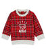 Sudadera de cuadros para bebé niño