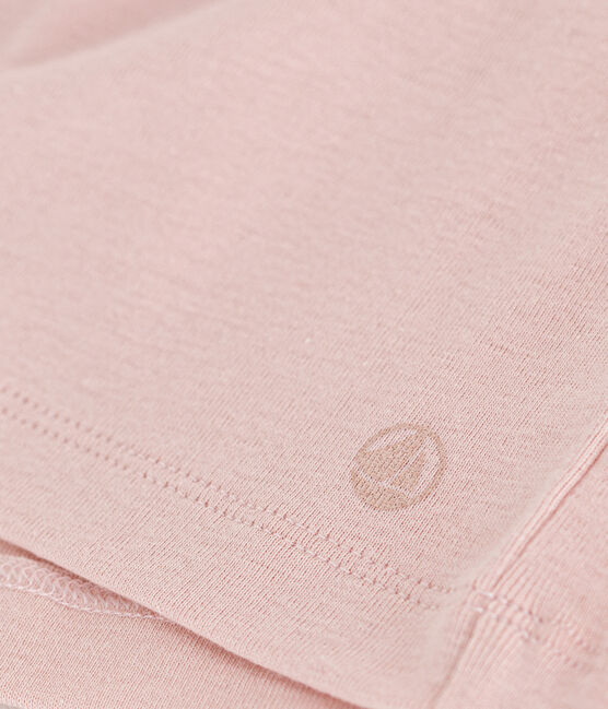 Camiseta de algodón para niña rosa SALINE