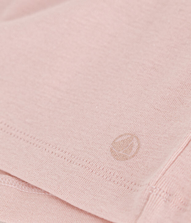 Camiseta de algod&oacute;n para ni&ntilde;a rosa