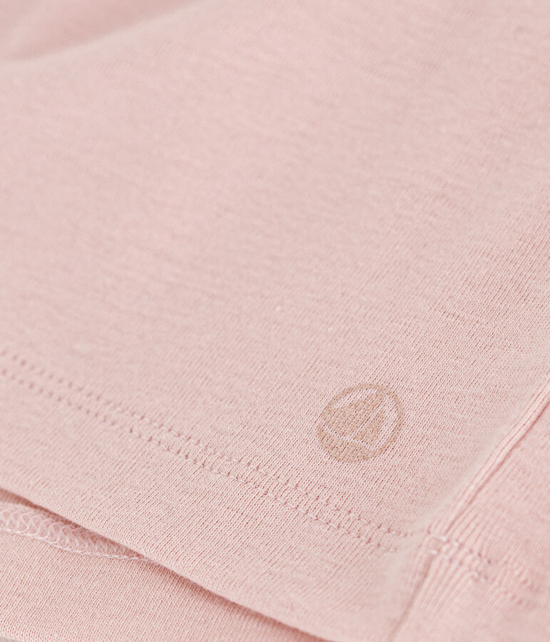 Camiseta de algod&oacute;n para ni&ntilde;a rosa