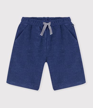 Bermudas cortas infantiles de algod&oacute;n liso