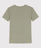 Camiseta L'ICONIQUE de algodón con cuello redondo para mujer verde MARECAGE