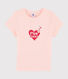 Camiseta serigrafiada para niña