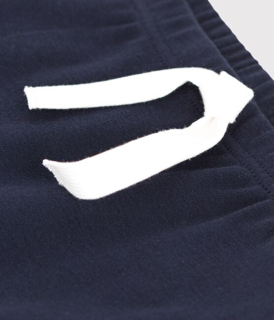 Pantalón corto de algodón de bebé azul SMOKING