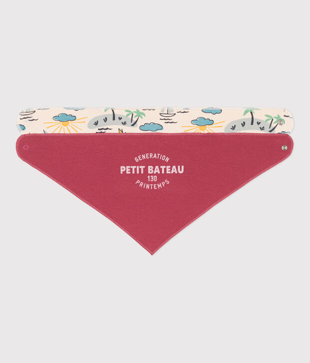 Juego de 2 bandanas de exploradores para beb&eacute; multicolor
