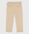 Pantalón infantil de algodón beige SANDER