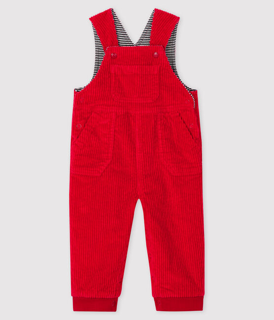 Peto largo para bebé niño rojo TERKUIT